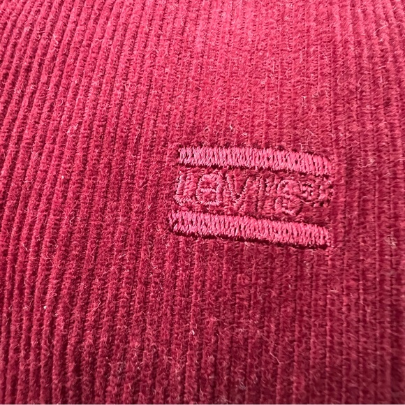 LEVI’S • XL Corduroy puffer jacket in burgundy - Picture 5 of 13